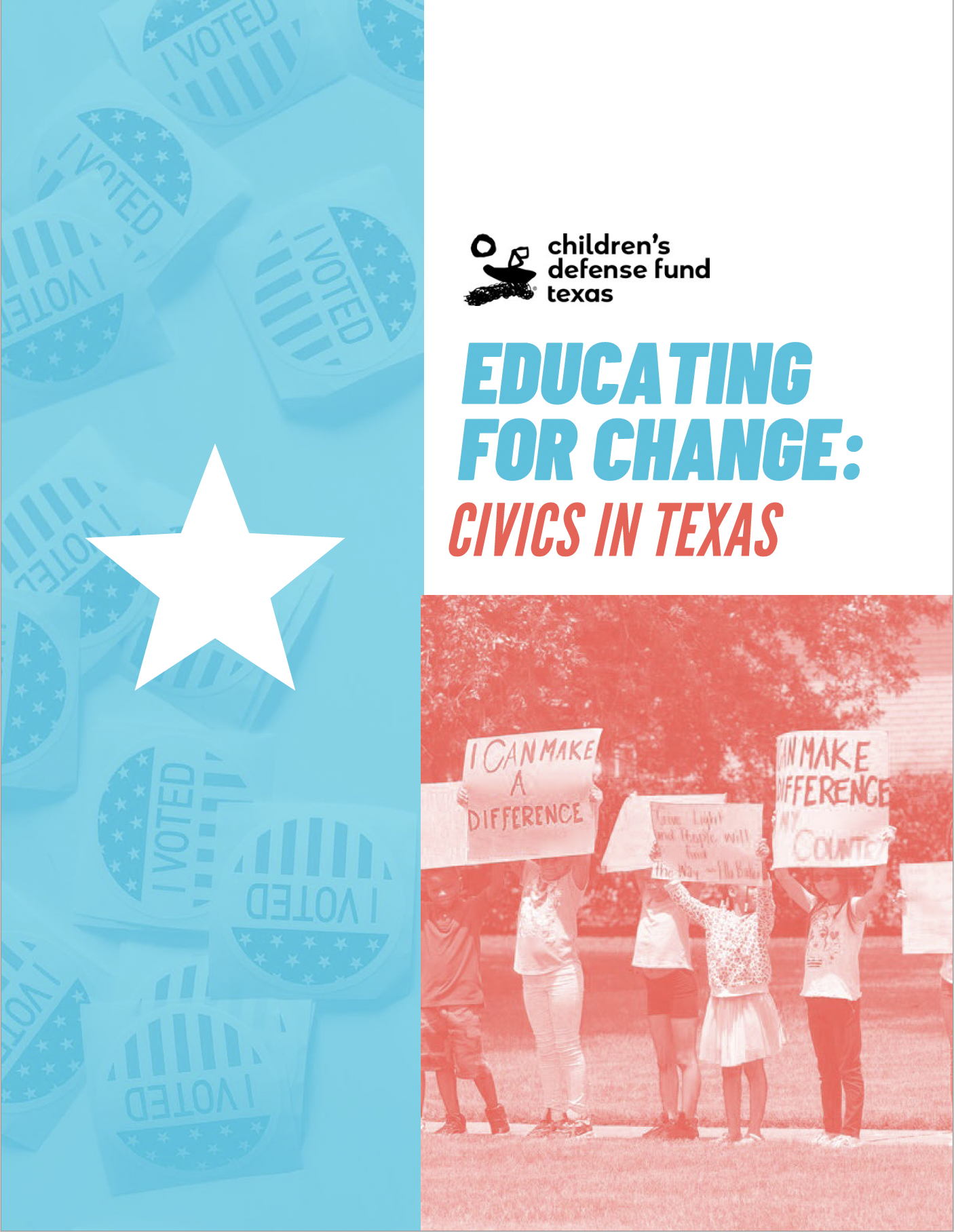 Educater for Change Report Cover